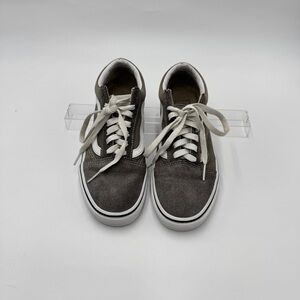 Vans Gray Suede Unisex Sneakers Size W6.0 Men 4.5